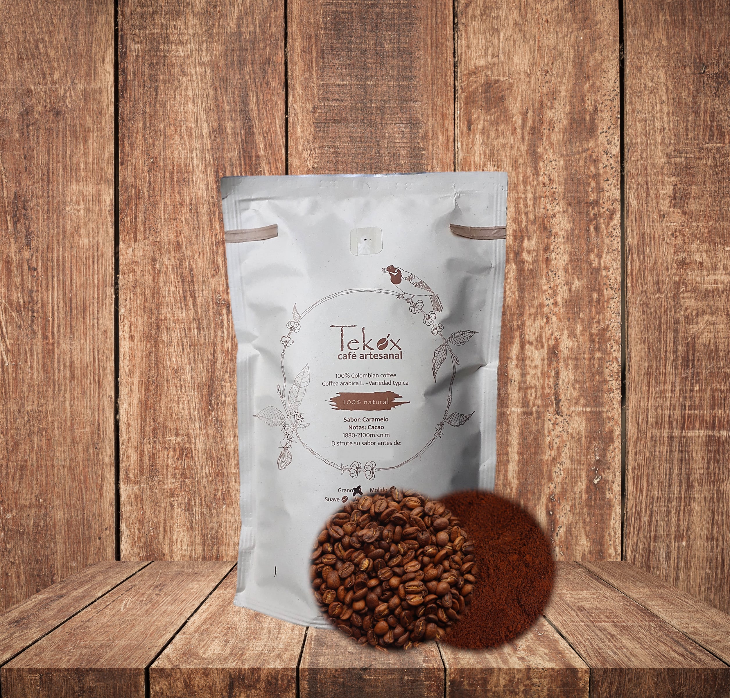 Café Tekox tueste medio